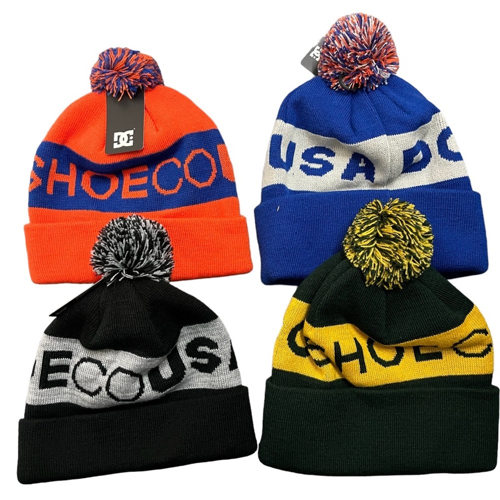 NEW   ERA Licensed DC Shoes Skate Ski  Snow  Beanie Hat Too COOL  USA